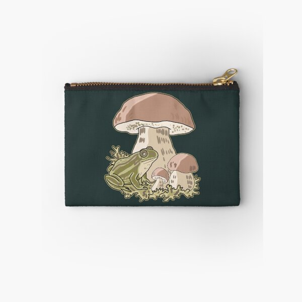 Item preview, Frog and Mushroom Cottagecore Woodland Aesthetic designed and sold by LeshanArt.