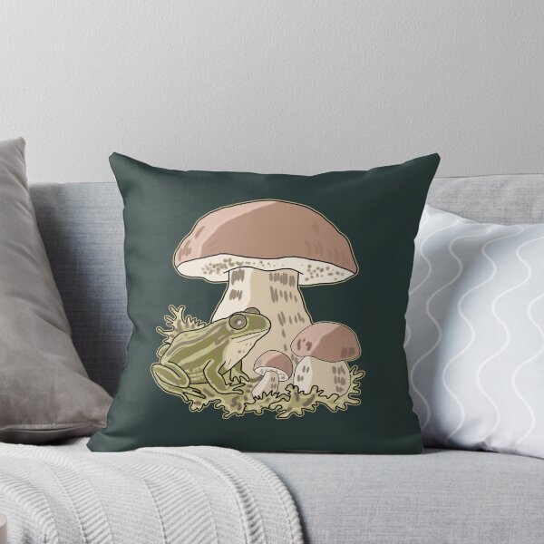 Item preview, Frog and Mushroom Cottagecore Woodland Aesthetic designed and sold by LeshanArt.