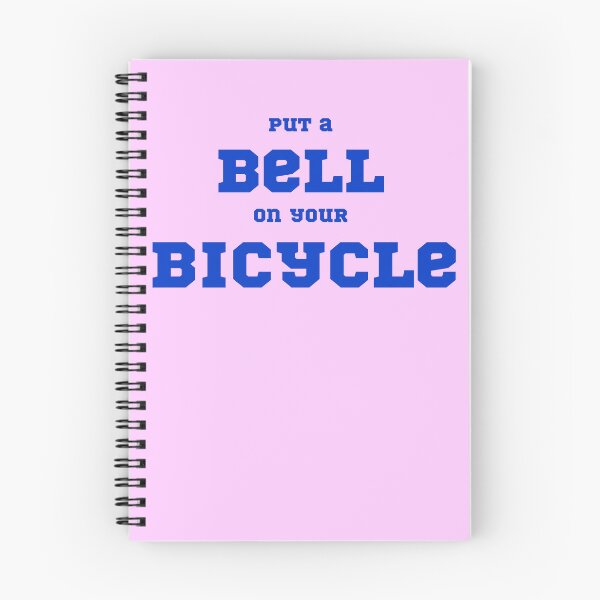 Item preview, Put A Bell On Your Bicycle – Fanart saying designed and sold by eMKa82.