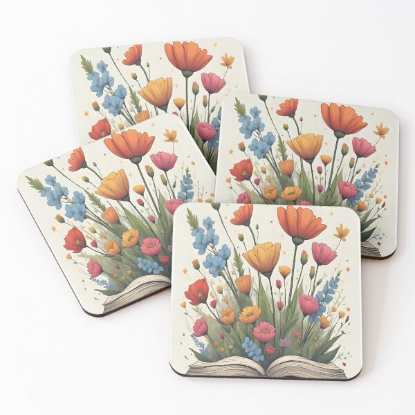 Item preview, Pages of wildflowers designed and sold by Brains3Coffee.