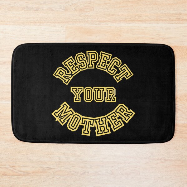 Item preview, Respect Your Mother Retro Varsity Typography designed and sold by eMKa82.