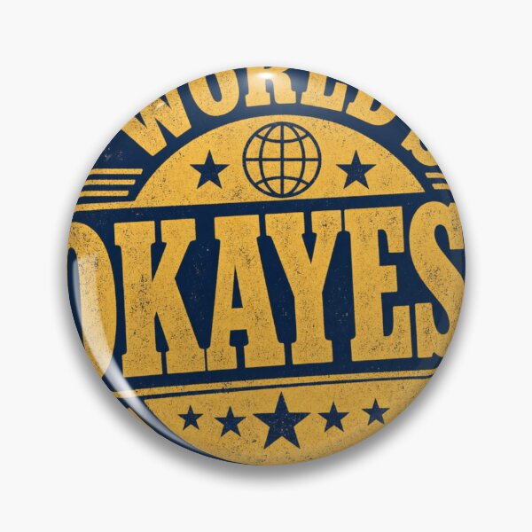 Item preview, Worlds Okayest Employee Retro Badge Design designed and sold by srinig.