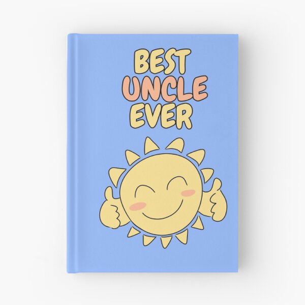Item preview, BEST UNCLE EVER Cute Sun Pastel Blue designed and sold by HugSomeNettles.
