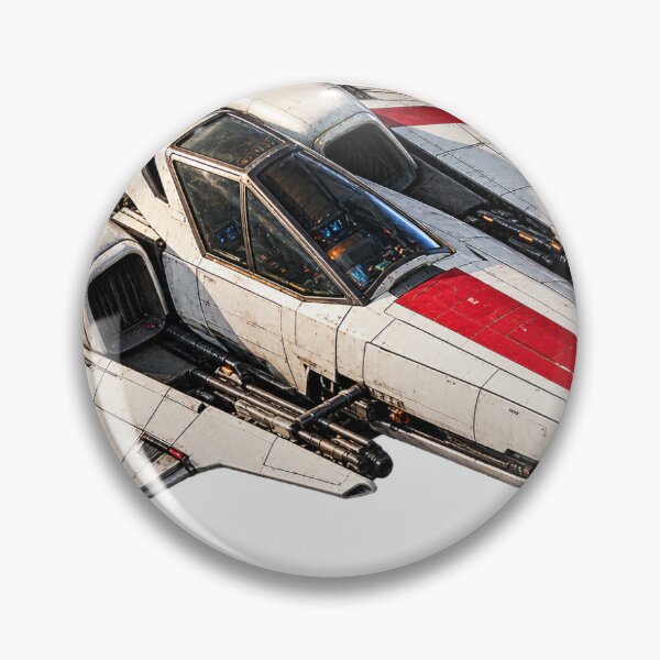 Item preview, Futuristic Sci Fi Fighter Jet Space Aircraft designed and sold by Brandady.