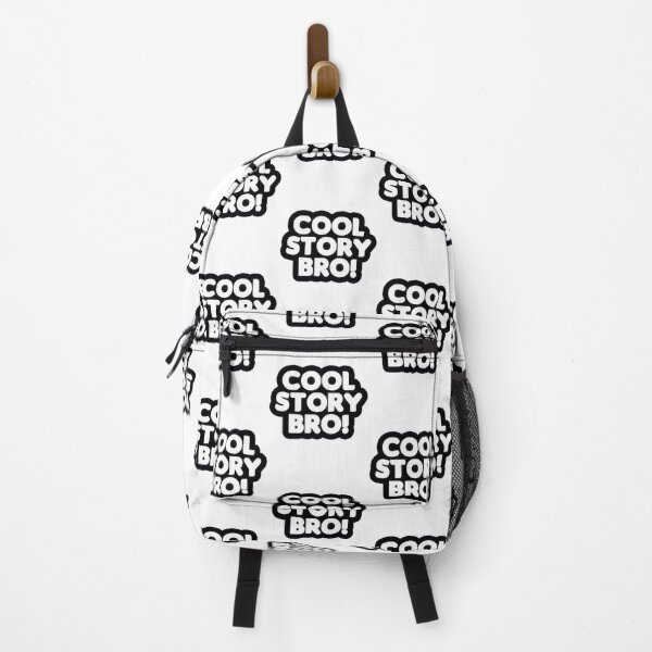Item preview, Cool Story Bro White Text designed and sold by brocheavisser.