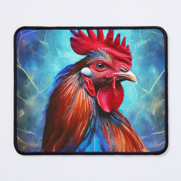 Item preview, Colorful Portrait of a Rooster designed and sold by NickTshirts.
