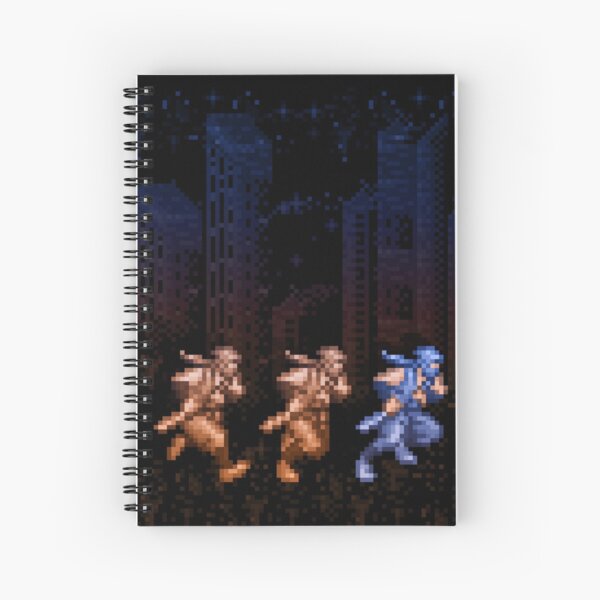 Ninja Shadows Spiral Notebook