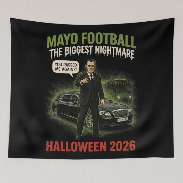 Item preview, Mayo Football Biggest Nightmare - Halloween 2026 Curse Returns designed and sold by REAL IRISH GIFTS.