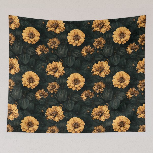 Item preview, Ornamental Zinnia Flower  - Flower Garden Pattern - Graduation Gifts designed and sold by RoyalStarsPatts.