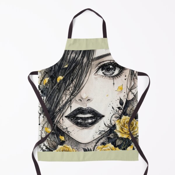Item preview, Emerald Eye - Black Rose Gothic Fantasy Art designed and sold by MAISON SYLVIE.