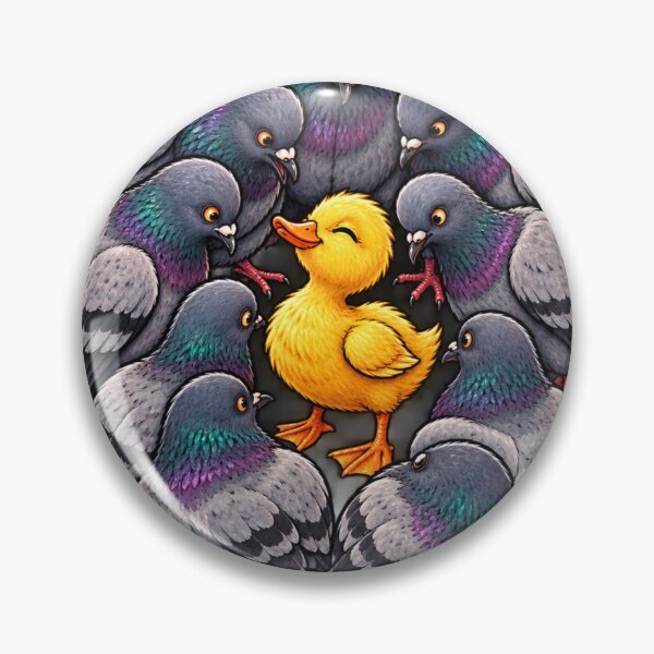 Item preview, Different by Design Duckling Inspirational Bird Art designed and sold by NovaMoodCo.