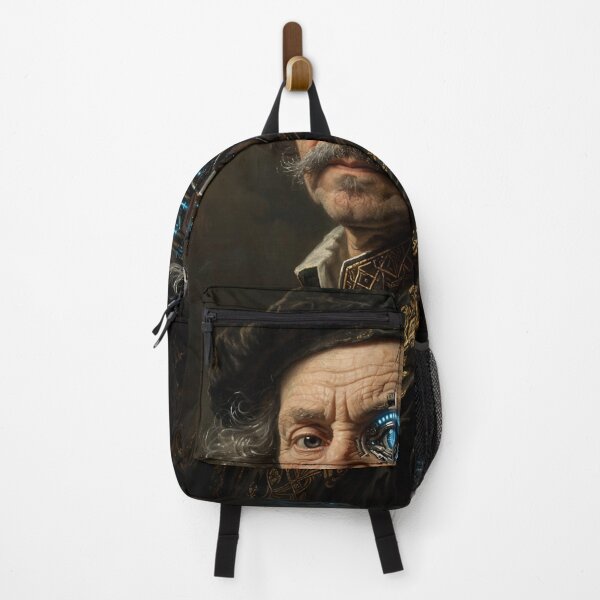 Item preview, Cybernetic Old Master Portrait designed and sold by Surviving Monday Club.