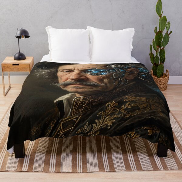 Item preview, Cybernetic Old Master Portrait designed and sold by Surviving Monday Club.