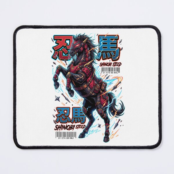Item preview, Ninja Horse Shinba — Fierce Armored Warrior Steed Tee v3 designed and sold by CornishPixiPony.