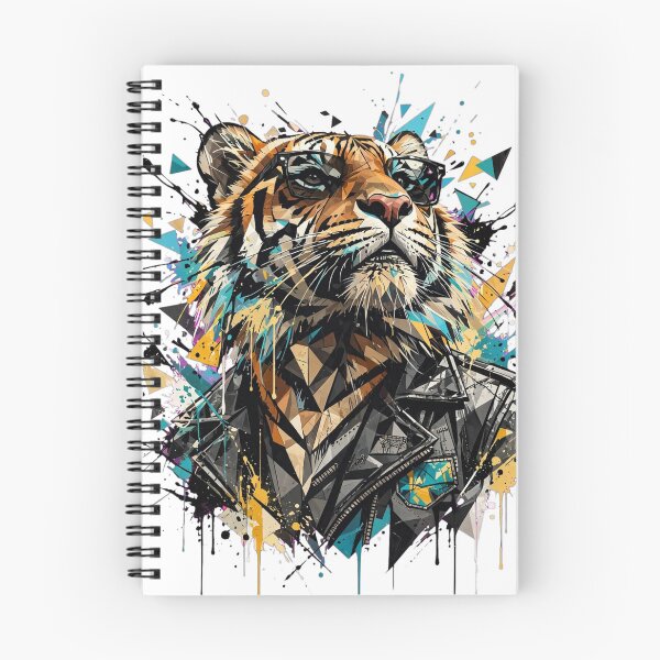 Item preview, • Badass Tiger With Glasses - Urban Biker Tiger Streetwear Design designed and sold by ExpressoJungle.