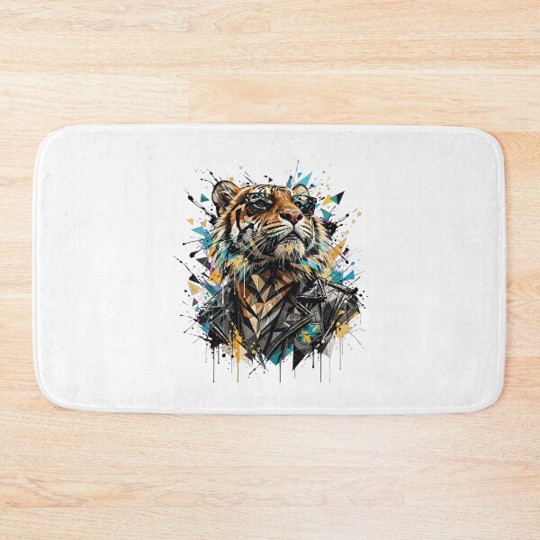 Item preview, • Badass Tiger With Glasses - Urban Biker Tiger Streetwear Design designed and sold by ExpressoJungle.