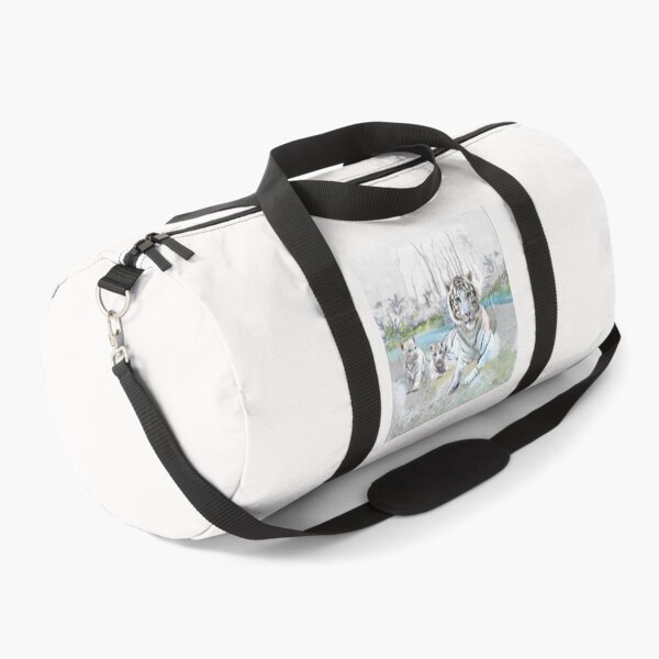 Item preview, White Tigers Resting by the River designed and sold by Patricia Brown.