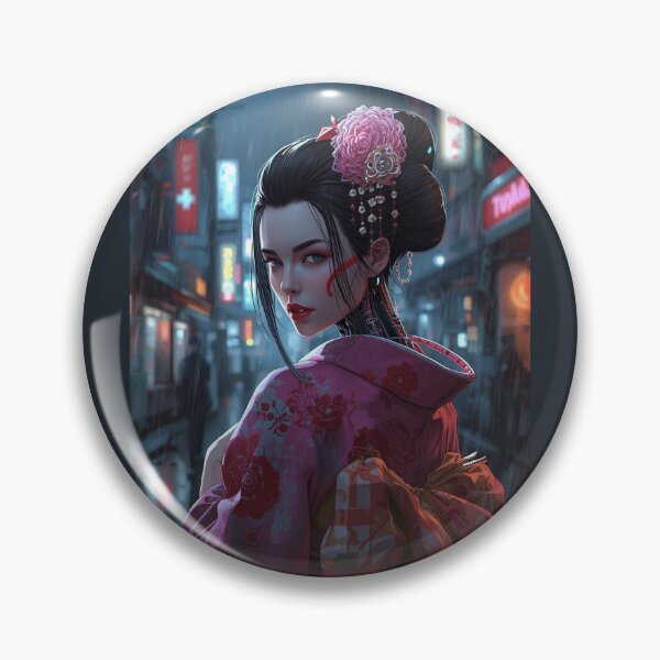 Item preview, Cyborg Geisha designed and sold by ArtCraftLab.