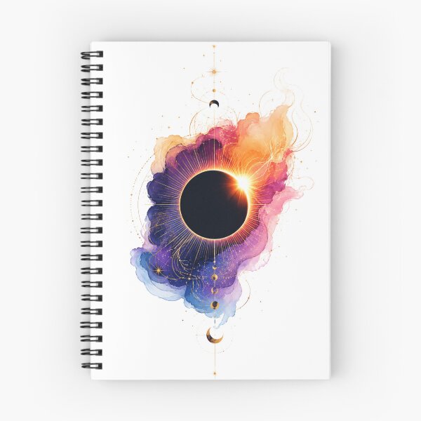 Item preview, Solar Eclipse inspired designed and sold by FeelTheDrawing.