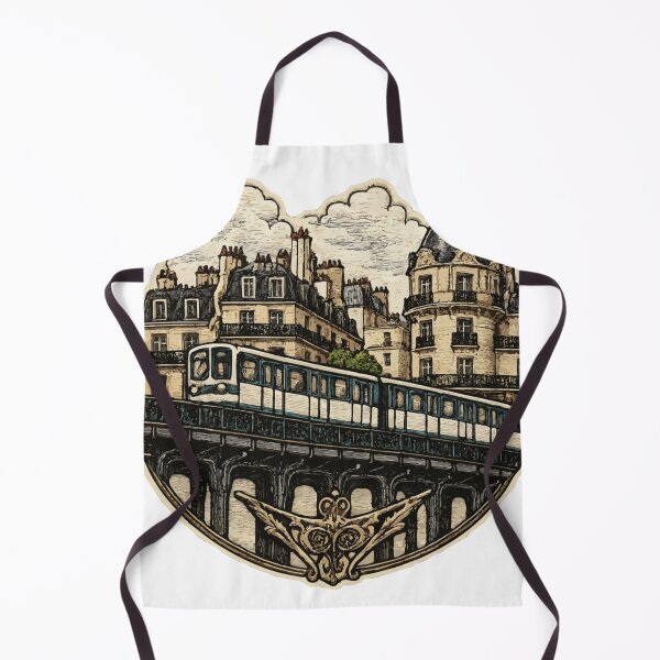 Item preview, Vintage Paris Elevated Metro designed and sold by Globe Dolls.
