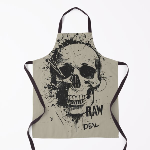 Item preview, Raw Deal Dark Grunge Typography Skull designed and sold by ERODED SELF.