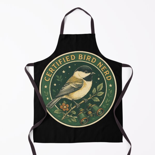 Item preview, Certified Bird Nerd Birdwatching Vintage Badge designed and sold by limos.