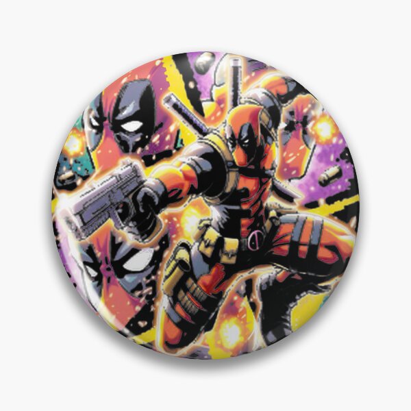 Item preview, Deadpool Action Fan Art designed and sold by brocheavisser.