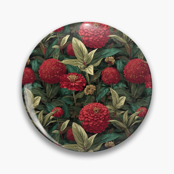 Item preview, Bold Zinnia Texture  - Birth Flower Pattern - Graduation Gifts for girlfriend designed and sold by RoyalStarsPatts.