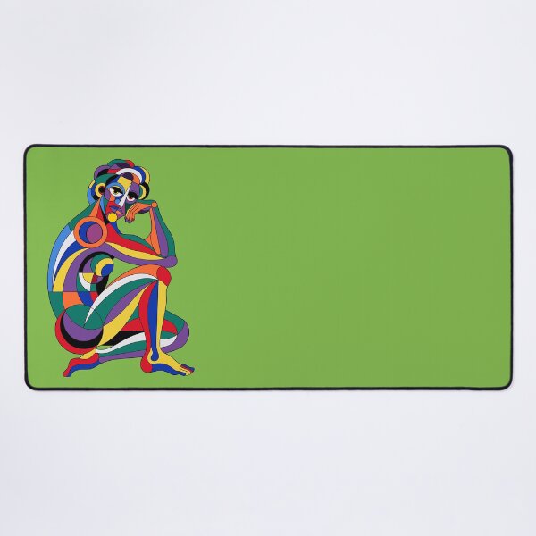 Item preview, The Colorful Thinker - Modern Abstract Figurative Art designed and sold by knappidesign.