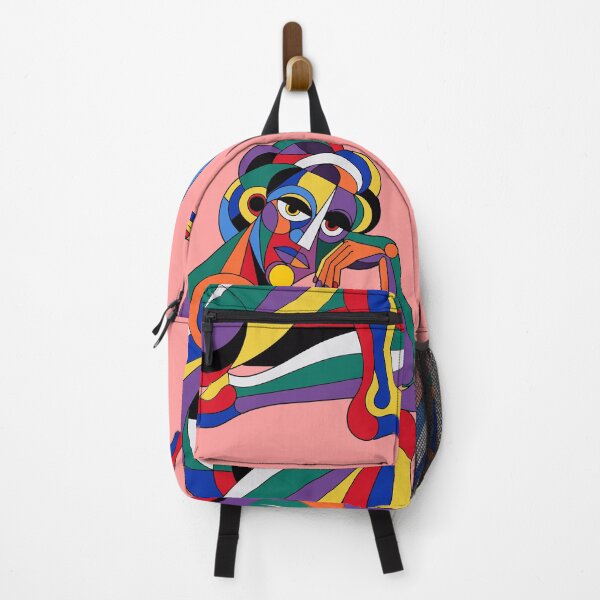 Item preview, The Colorful Thinker - Modern Abstract Figurative Art designed and sold by knappidesign.