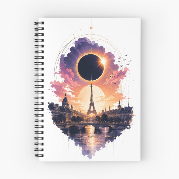 Item preview, Solar Eclipse in Paris designed and sold by FeelTheDrawing.
