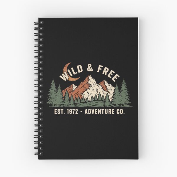 Item preview, Retro Wild and Free Mountain Adventure Co 1972 designed and sold by pattman.