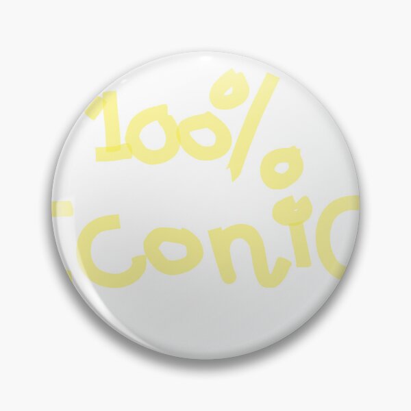 Item preview, 100% Iconic Yellow Handwritten Typography Graphic designed and sold by NOUURRRR.