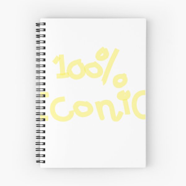 Item preview, 100% Iconic Yellow Handwritten Typography Graphic designed and sold by NOUURRRR.