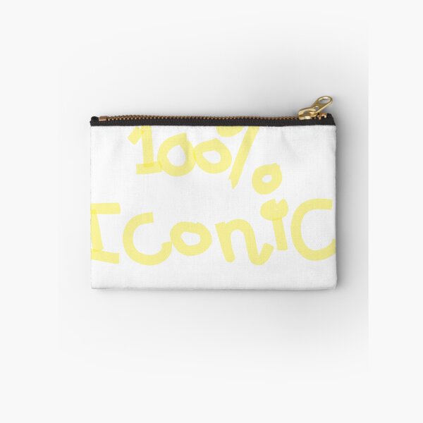 Item preview, 100% Iconic Yellow Handwritten Typography Graphic designed and sold by NOUURRRR.