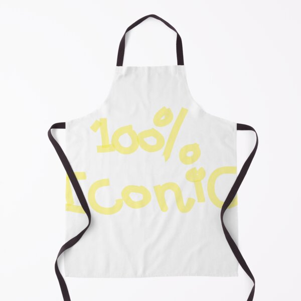 Item preview, 100% Iconic Yellow Handwritten Typography Graphic designed and sold by NOUURRRR.