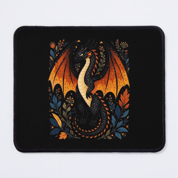 Item preview, Fantasy Dragon Book Lover, Bookish, Bookworm, Cottagecore Dragon, Cute Dragon designed and sold by Quiajia.