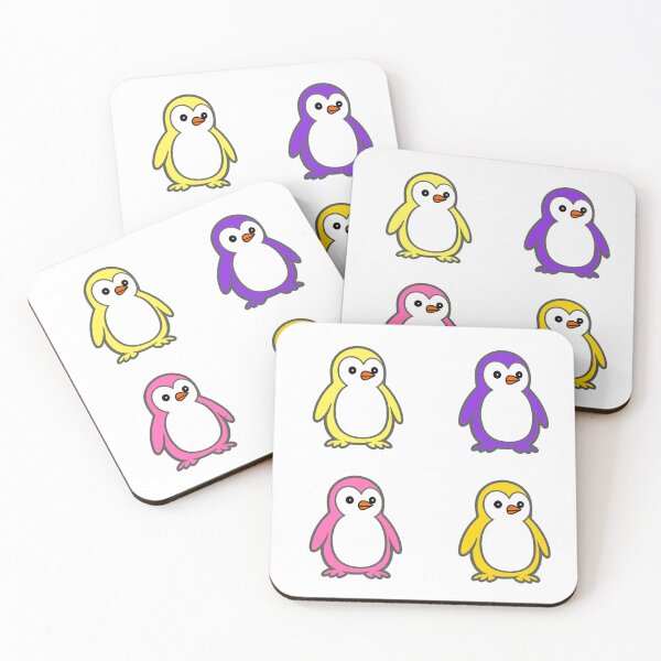 Item preview, Minimalist Penguin Quartet | Clean Vector Mascot Set designed and sold by Pippo-Penguin.