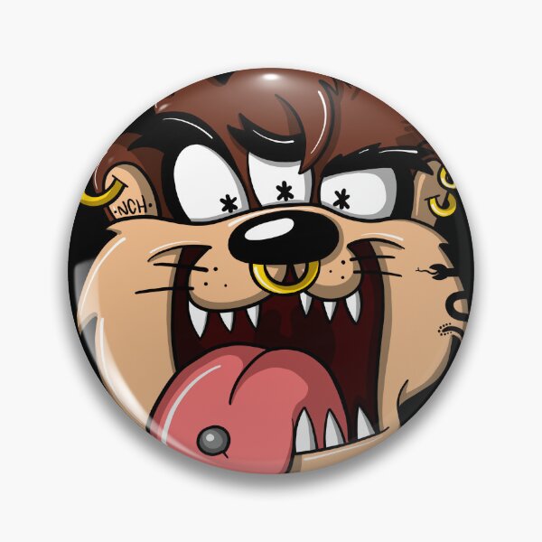 Item preview, Wild Taz Cartoon – Punk Tasmanian Devil designed and sold by nacho1988.