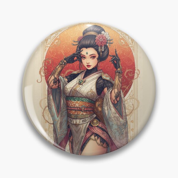 Item preview, Cyborg Geisha designed and sold by ArtCraftLab.