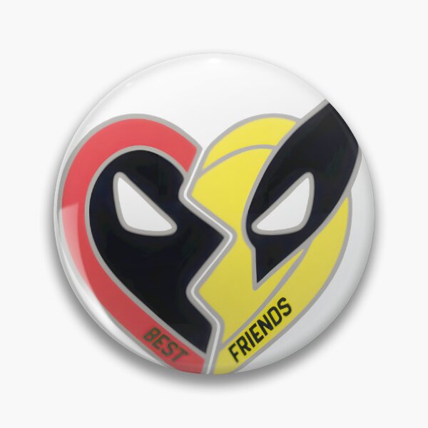 Item preview, Deadpool And Wolverine Best Friends designed and sold by brocheavisser.