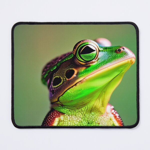 Item preview, Beautiful Green Frog in Thought. designed and sold by NickTshirts.