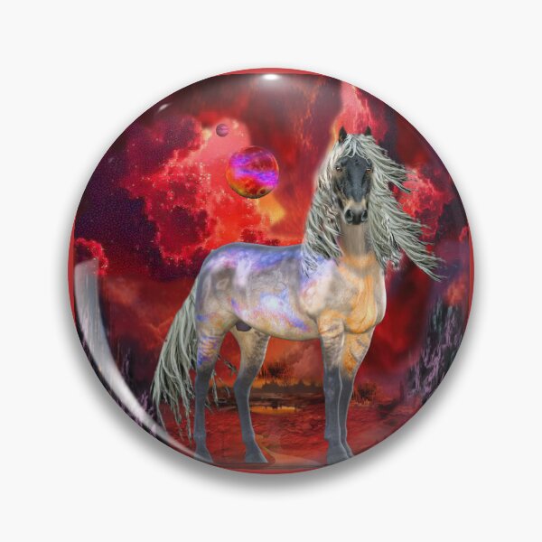 Item preview, Horse in a Galactic Landscape designed and sold by Patricia Brown.