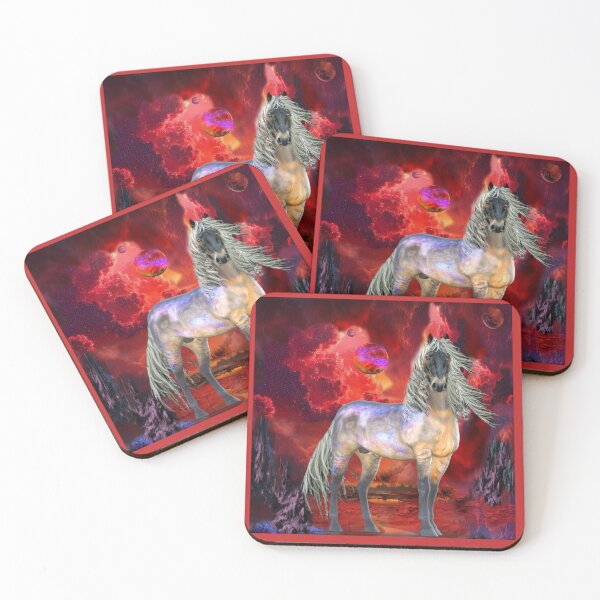 Item preview, Horse in a Galactic Landscape designed and sold by Patricia Brown.