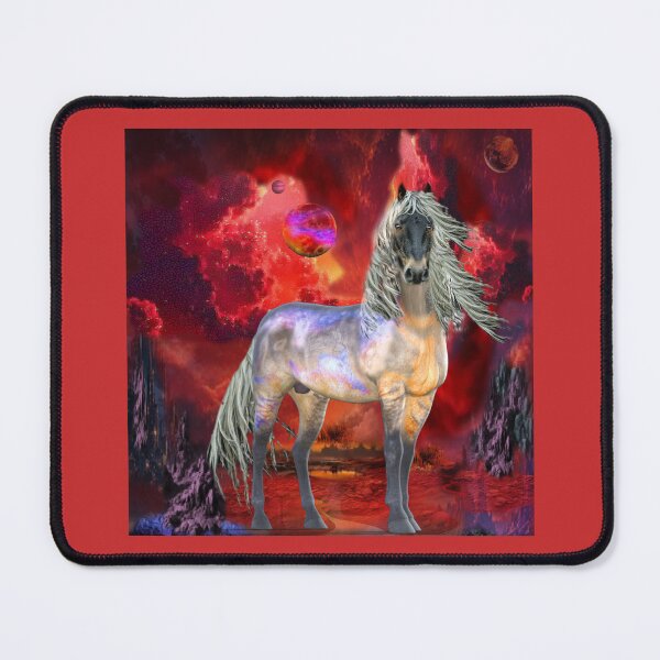 Item preview, Horse in a Galactic Landscape designed and sold by Patricia Brown.