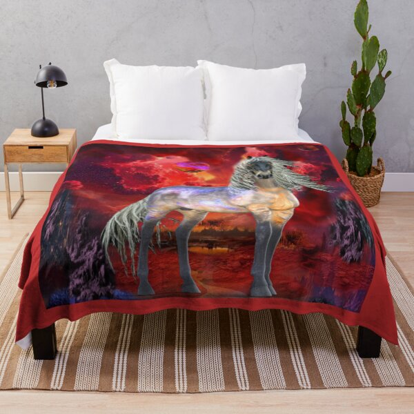 Item preview, Horse in a Galactic Landscape designed and sold by Patricia Brown.