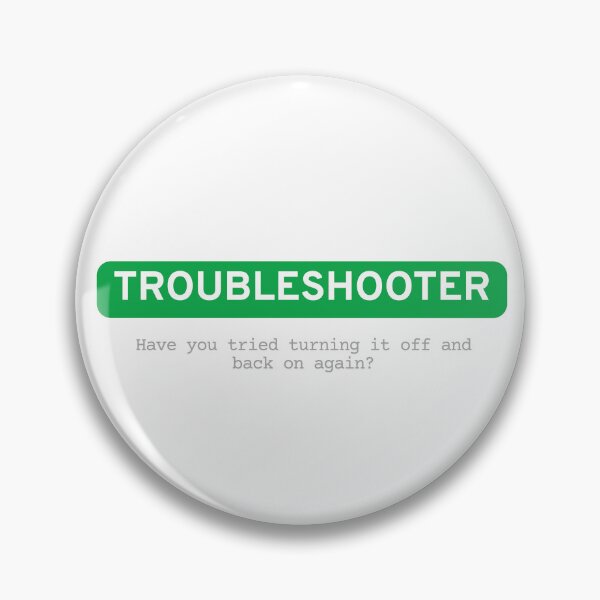 Item preview, Troubleshooter designed and sold by Out of Scope.