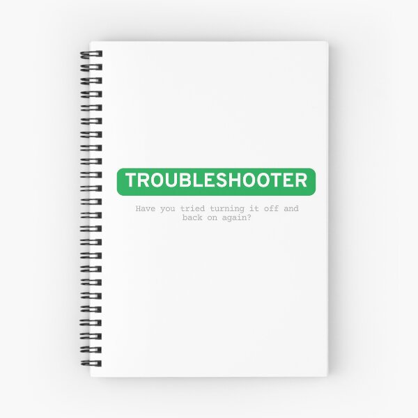 Item preview, Troubleshooter designed and sold by Out of Scope.