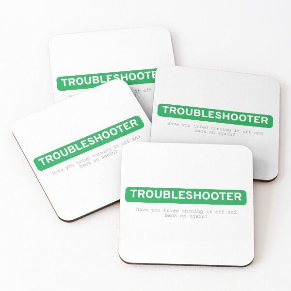 Item preview, Troubleshooter designed and sold by Out of Scope.