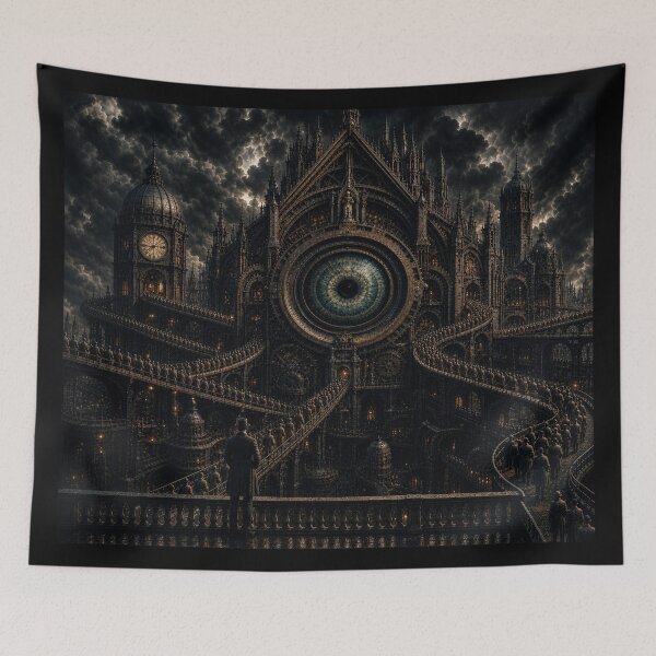 Item preview, The All Seeing Eye | Dark Surrealism Art designed and sold by FadedFrequency.